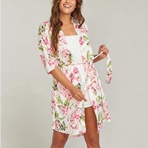 Show Me Your Mumu Brie Floral Robe/Cover Up OSFA